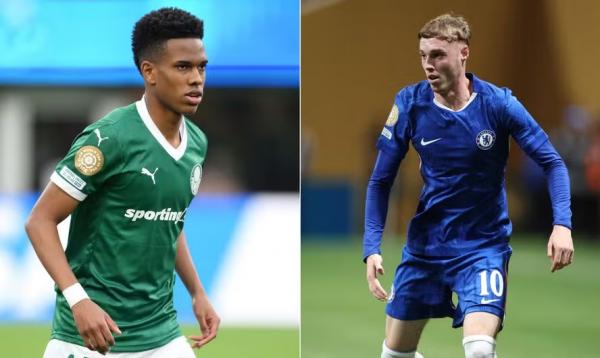 Palmeiras x Chelsea-ING marca encontro entre Estêvão e Cole Palmer(Imagem:GETTY IMAGES NORTH AMERICA / Getty Images via AFP )