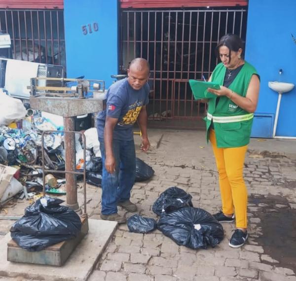 Projeto ECOTAMPAS: Floriano se engaja na reciclagem de metais.(Imagem:Reprodução/Instagram)