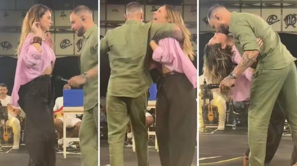 Paolla Oliveira e Diogo Nogueira(Imagem:Reprodução/Instagram)