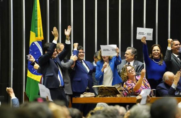Em Brasília, governador destacou que reforma vai destravar a economia e tornar o sistema tributária mais justo.(Imagem:Divulgação)