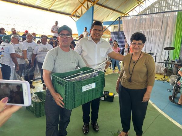 Secretaria da Agricultura Familiar distribuiu mais de 2,5 milh&otilde;es de alevinos e a&ccedil;&atilde;o refor&ccedil;a apoio &agrave; piscicultura no Piau&iacute;(Imagem:Divulga&ccedil;&atilde;o)