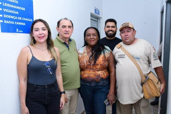 Prefeito Antônio Reis visita o Centro de Zoonoses e acompanha avanços no atendimento gratuito a animais.(Imagem:Secom)