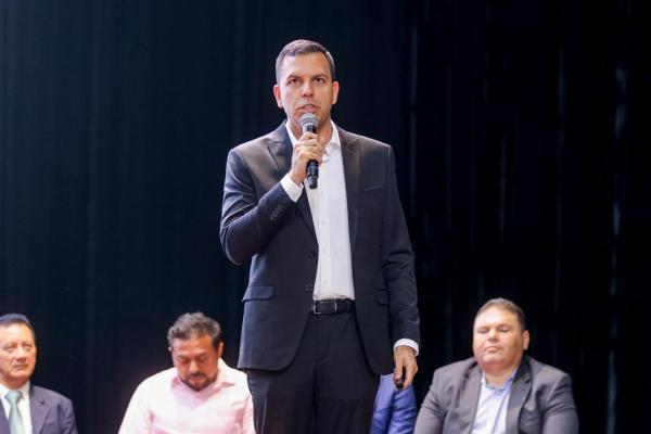 Secret&aacute;rio de Educa&ccedil;&atilde;o, Rodrigo Torres.(Imagem:Gabriel Paulino)