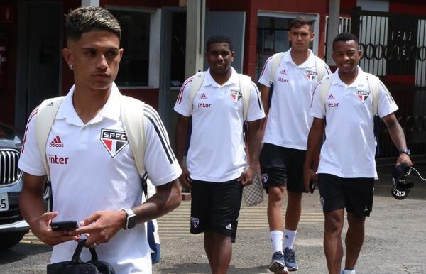 Maia, em destaque, teve opção de compra vendida pelo São Paulo.(Imagem:Rubens Chiri / saopaulofc.net)