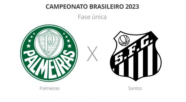Palmeiras x Santos(Imagem:Divulgação)