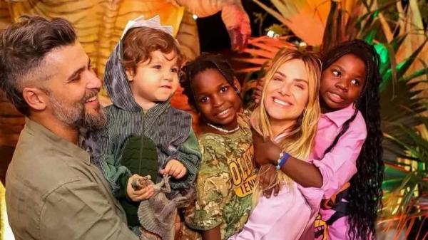  Giovanna Ewbank parte para cima de mulher, que cometeu racismo contra seus dois filhos de 9 e 7 anos.(Imagem:Instagram/Reprodução )