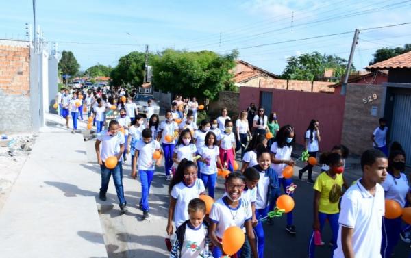 Caminhada marca o Dia de Combate ao Abuso e Exploração Sexual contra Crianças e Adolescentes.(Imagem:Secom)