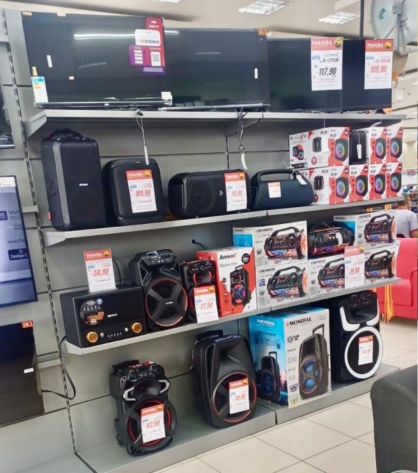 Com a proximidade do Carnaval, equipamentos de som se tornam item essencial para quem vai curtir a folia em casa, na praia ou nos blocos.(Imagem:Ascom)