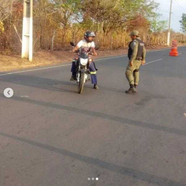 Operação policial resulta na recaptura de fugitivo em Floriano.(Imagem:Reprodução/Instagram)