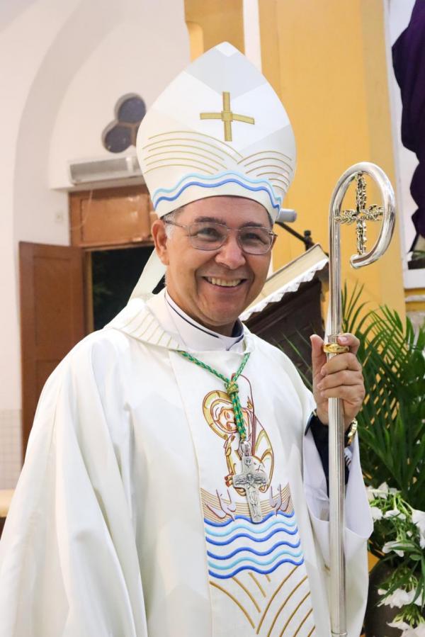  Dom Edivalter é eleito novo bispo de Parnaiba e deixará Floriano.(Imagem: Divulgação)