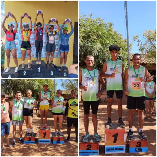 Família de atletas de Barão de Grajaú participam de competições e ganham em 1º lugar(Imagem:Reprodução)