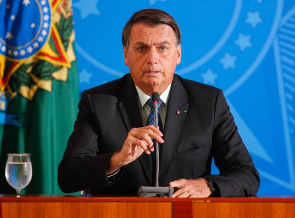 Bolsonaro: Somos humanos e erramos, mas jamais errei por omissão(Imagem:Reprodução)