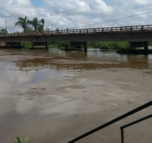 Rios Marathaoan e Longá estão em cota de alerta(Imagem:Reprodução)