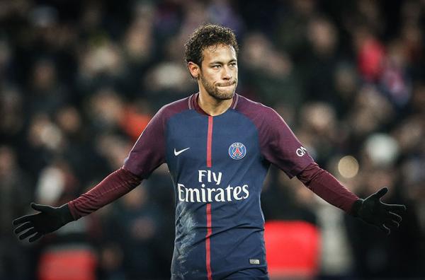 Neymar é suspenso por dois jogos por briga com o zagueiro Álvaro González(Imagem:Reprodução)