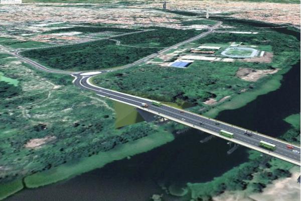  Maquetes mostram como ficar&aacute; Ponte da UFPI, obra que contou com contribui&ccedil;&atilde;o de Ciro Nogueira(Imagem:Ascom)