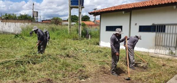 Internos do sistema penitenciário iniciam trabalho de combate à dengue(Imagem:Divulgação)