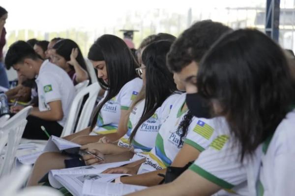 Seduc realiza revisão Pré-Enem em formato de game nesta quarta-feira (26) em Teresina.(Imagem:Divulgação /Seduc-PI)