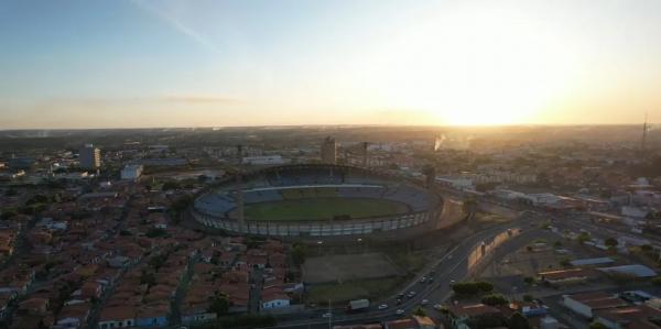 Estádio Albertão (Imagem:Gustavo Cavalcante / TV Clube)
