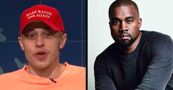 Pete Davidson alfineta Kanye West:(Imagem:Reprodução)