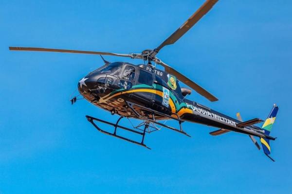  Helicóptero reforçará combate a incêndios e segurança nas eleições no Piauí. (Imagem: CCom)