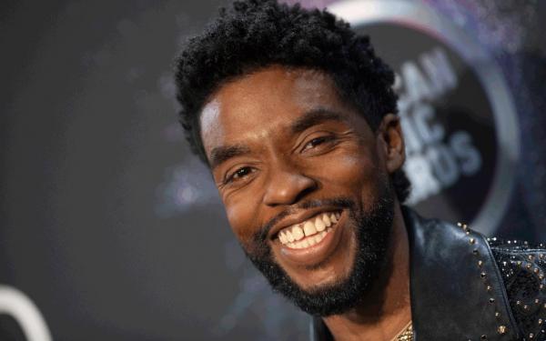 Chadwick Boseman durante o American Music Awards de 2019.(Imagem:Valerie Macon / AFP Photo)