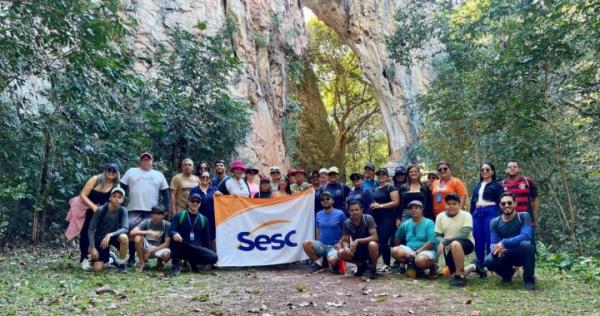 Sesc leva participantes ao Parque Nacional de Sete Cidades(Imagem:Divulgação)