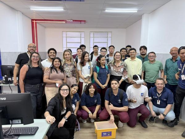 Escola passa a contar com Sala de Inova&ccedil;&atilde;o, programa Piau&iacute; Sa&uacute;de Digital e espa&ccedil;o de acolhimento.(Imagem:Ascom Seduc)