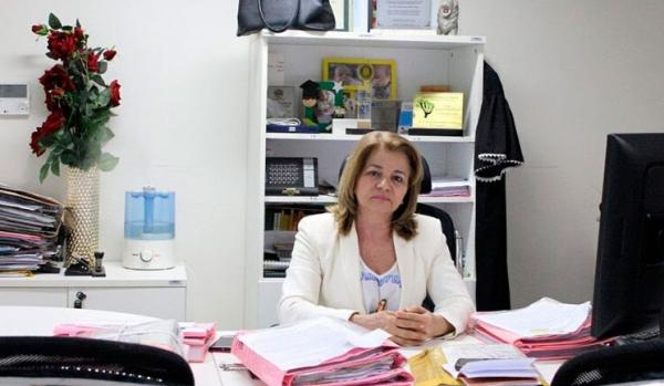 Juíza Maria Luíza de Moura Mello e Freitas.(Imagem:Ascom/Tribunal de Justiça)