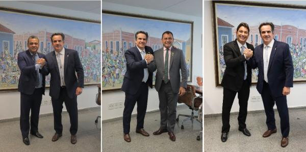  Ciro recebe prefeitos e lideran&ccedil;as e atende pedidos, enviando recursos e obras para os munic&iacute;pios(Imagem:Ascom)