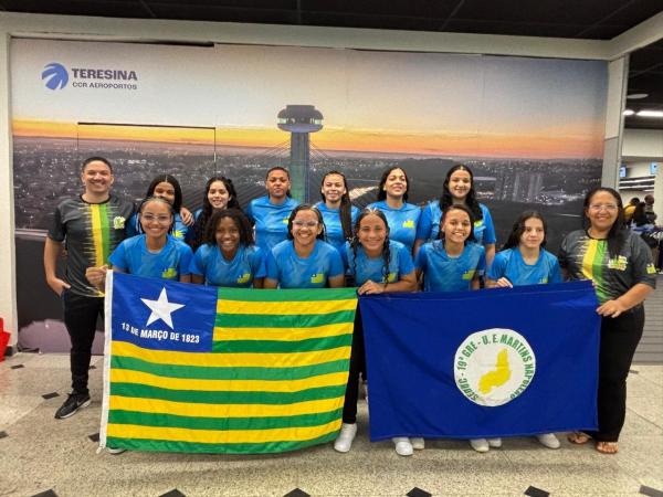 A equipe do Ceti Martins Napoleão garantiu sua presença após conquistar o título da seletiva estadual na modalidade.(Imagem:Divulgação)