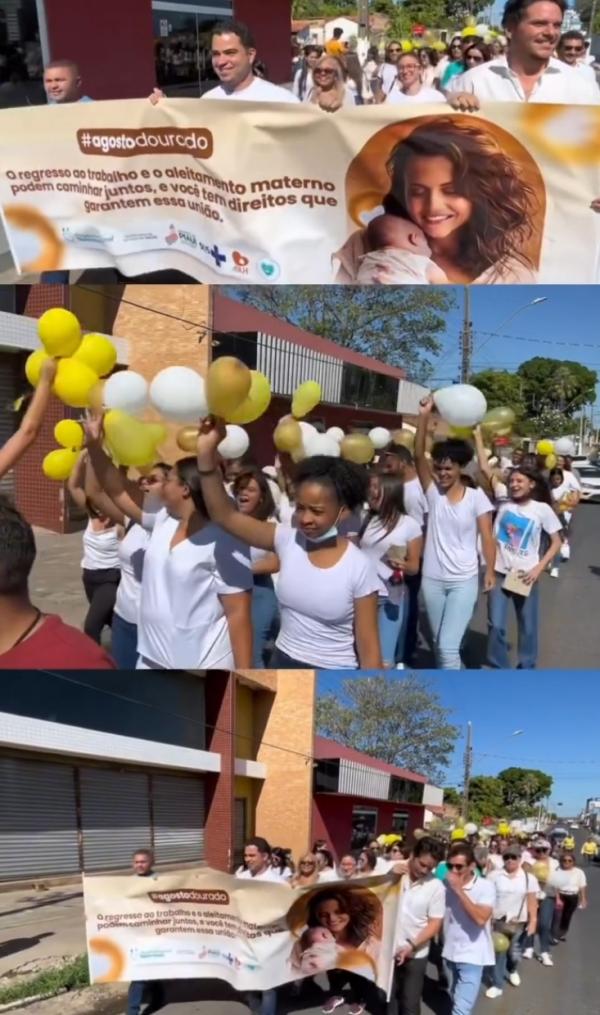 Hospital Tibério Nunes promove caminhada solidária em celebração ao 