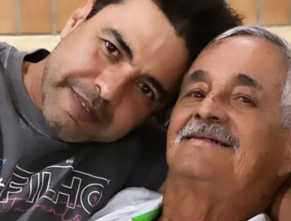 Zezé Di Camargo e o pai, sr. Francisco.(Imagem:Reprodução/Instagram)