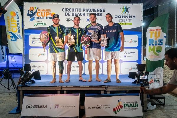 Circuito Summer Cup de Beach Tennis premia as duplas campeãs na 1ª rodada(Imagem:Lucas Duarte - Wodshot)