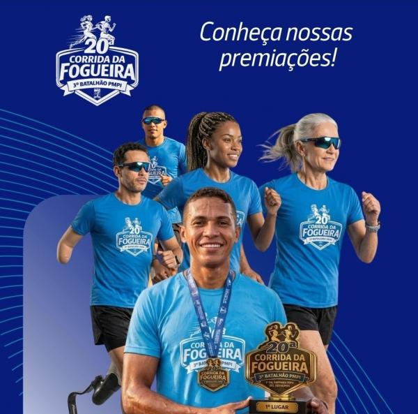 Corrida da Pol&iacute;cia Militar celebra 20 anos em Floriano com mais de R$ 15 mil em premia&ccedil;&otilde;es.(Imagem:Reprodu&ccedil;&atilde;o/Instagram)