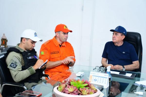 Prefeitura de Floriano re&uacute;ne Comit&ecirc; Gestor de Crise para definir a&ccedil;&otilde;es emergenciais ap&oacute;s fortes chuvas(Imagem:Secom)