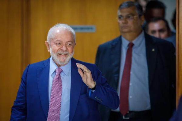 Presidente Luiz Inácio Lula da Silva e Flávio Dino.(Imagem:Brenno Carvalho / Agência O Globo)