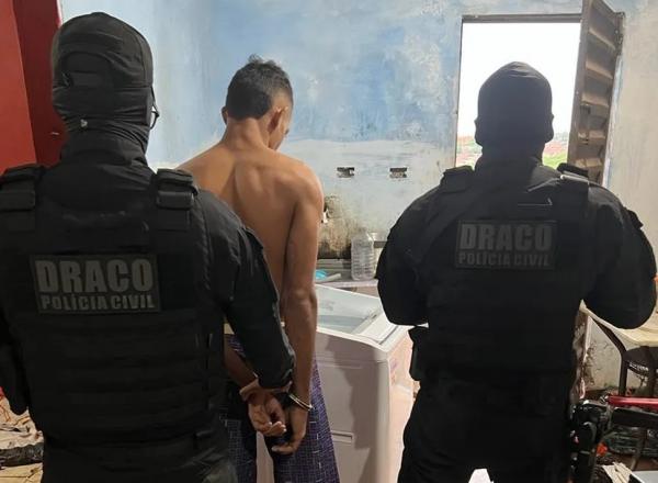 Suspeitos de participar de execuções a membros de facções criminosas rivais são presos em Teresina.(Imagem:Polícia Civil)