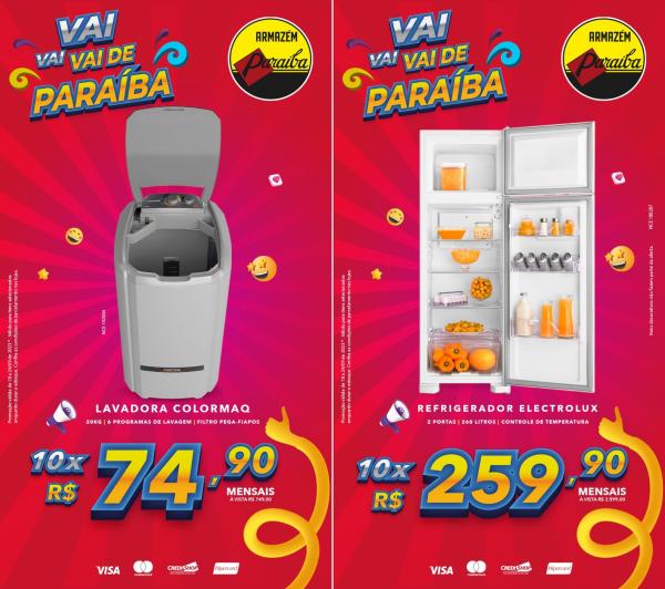 lavadora e refrigerador(Imagem: Divulgação)
