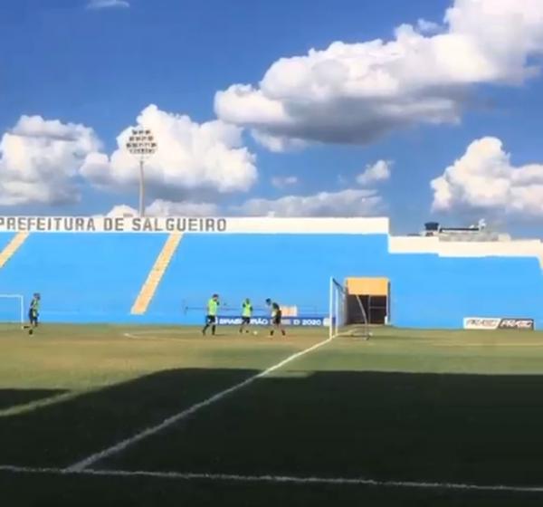 Altos faz treino no Cornélio de Barros.(Imagem:Reprodução)