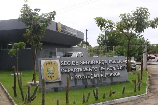 Departamento de Homicídios e Proteção à Pessoa (DHPP), em Teresina.(Imagem:Ilanna Serena/g1)