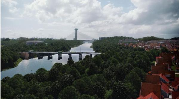  Maquetes mostram como ficar&aacute; Ponte da UFPI, obra que contou com contribui&ccedil;&atilde;o de Ciro Nogueira(Imagem:Ascom)