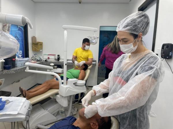 II Mutirão de Prótese Dentária beneficia centenas de pessoas em Floriano.(Imagem:Secom)