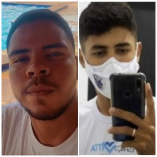 Guilherme e Marcelino, vítimas de acidente(Imagem:Reprodução)