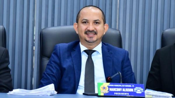 Vereador Marcony Alisson(Imagem:CMF)