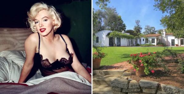 Marylin Monroe e sua última casa.(Imagem:Divulgação)