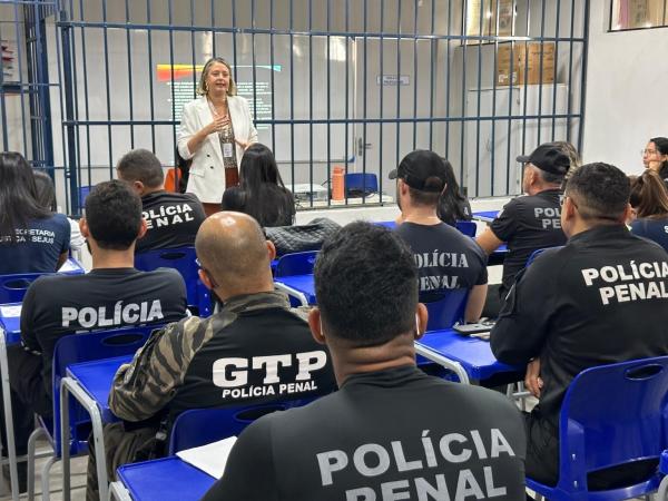 Capacitação realizada na Penitenciária Prof. José de Ribamar Leite reúne Sejus, Sesapi e Samu para aprimorar atuação em situações de vulnerabilidade.(Imagem:Divulgação)
