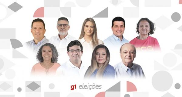 Candidatos ao governo do Piauí em 2022 ? Foto:(Imagem:Arte g1)