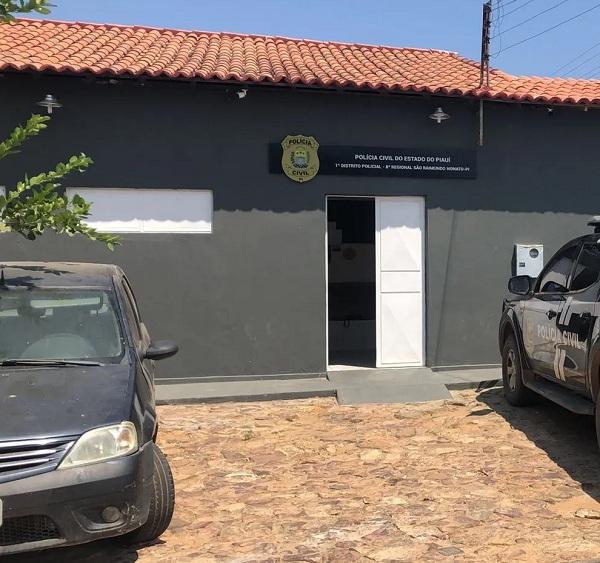 Delegacia de São Raimundo Nonato no Piauí.(Imagem:Ravi Marques/ TV Clube)