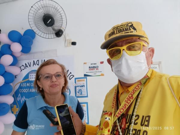 Eurídes Santos, técnica em enfermagem.(Imagem:FlorianoNews)