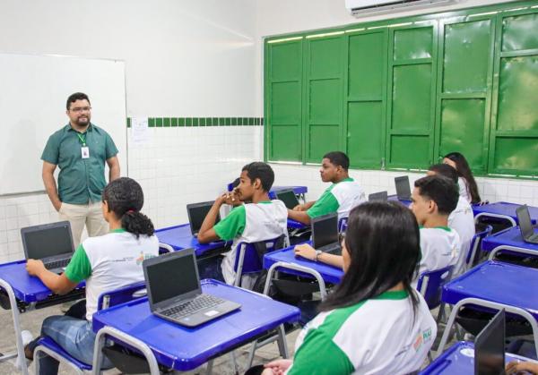 As convoca&ccedil;&otilde;es visam ampliar a oferta do Ensino M&eacute;dio em Tempo Integral integrado &agrave; Educa&ccedil;&atilde;o Profissional, T&eacute;cnica e Tecnol&oacute;gica em todo o Estado.(Imagem:Ascom Seduc)